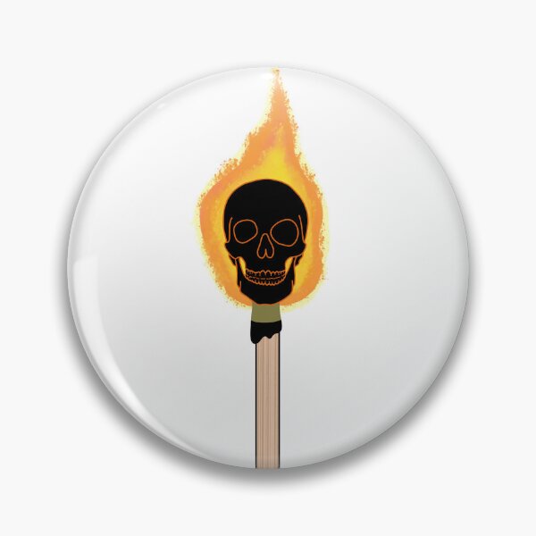 Item preview, Match Skull designed and sold by sydhanke42.