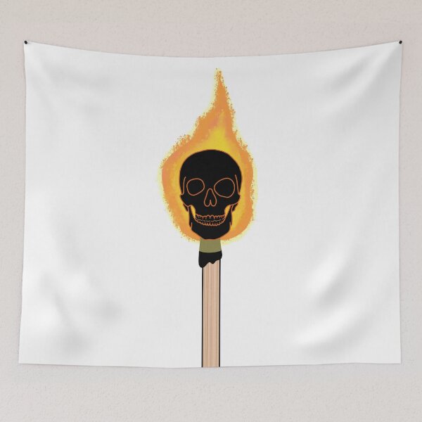 Item preview, Match Skull designed and sold by sydhanke42.