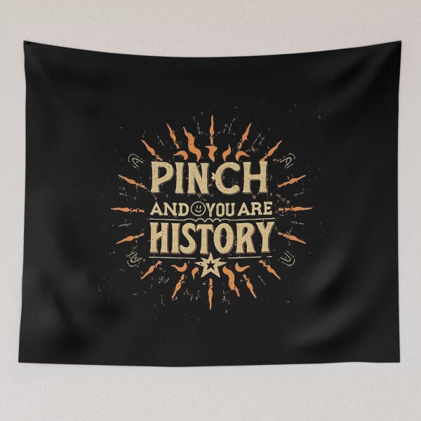 Item preview, Pinch and You Are History - Retro Western Style designed and sold by Taans-Creation.