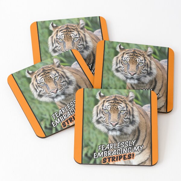 Item preview, Tiger, Fearlessly Embracing My Stripes designed and sold by larissa-myrie.