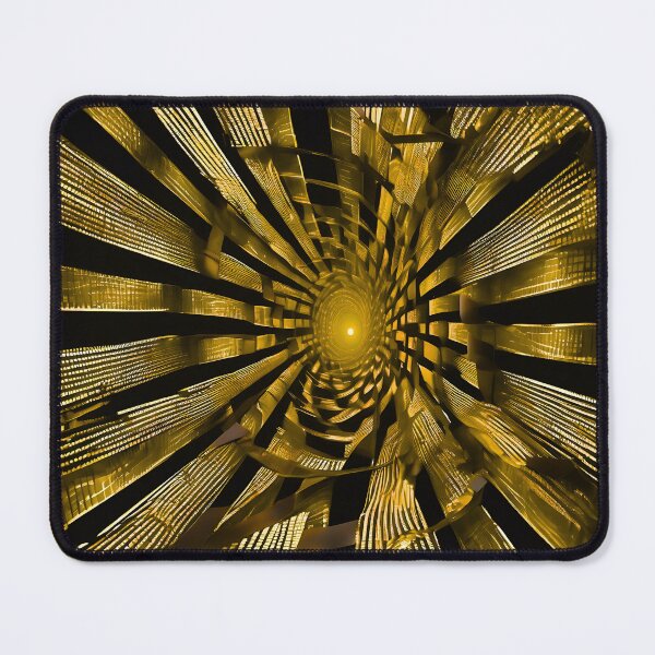 Item preview, FUTURISTIC PASSAGE - tunnel-like structure illuminated with vibrant light. designed and sold by Atmosferica.