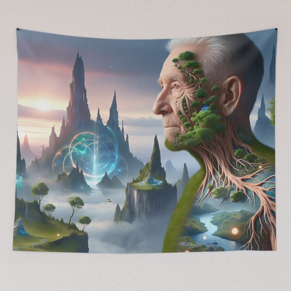 Item preview, Abstract 12,old Man designed and sold by HerbertFlenner.