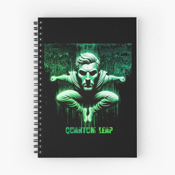 Item preview, Quantum leap, physics, quanta, quantum mechanics, quantum transitions, energy, atom, theory, particles, science designed and sold by CrisMor-Art.