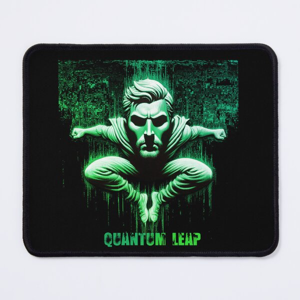 Item preview, Quantum leap, physics, quanta, quantum mechanics, quantum transitions, energy, atom, theory, particles, science designed and sold by CrisMor-Art.