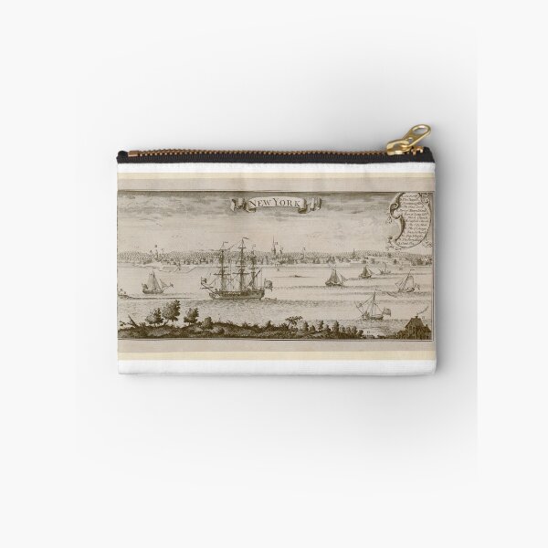 Item preview, Vintage etching of the 1733 New York Harbor designed and sold by Jeditwins.