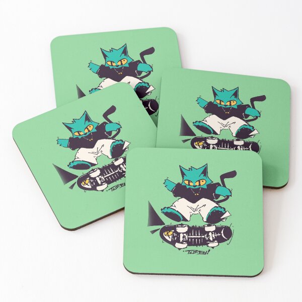 Item preview, Cat Skating designed and sold by Erlin Rudho.