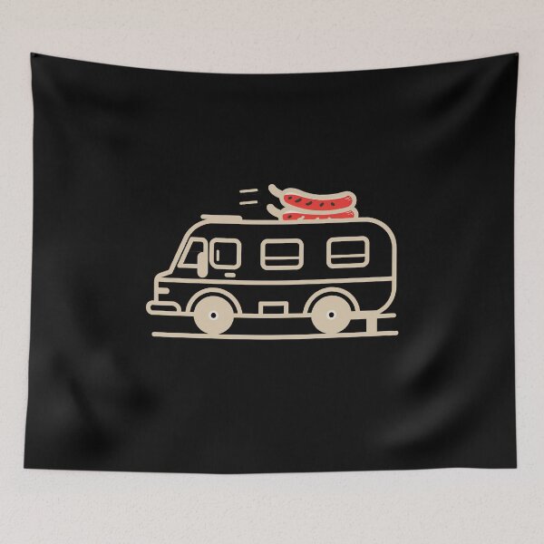 Item preview, Cute hotdog truck designed and sold by Zen Lael.