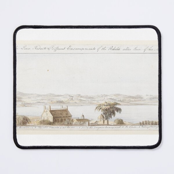 Item preview, Vintage watercolor of 1775 "View of the country round Boston taken from Beacon hill." designed and sold by Jeditwins.