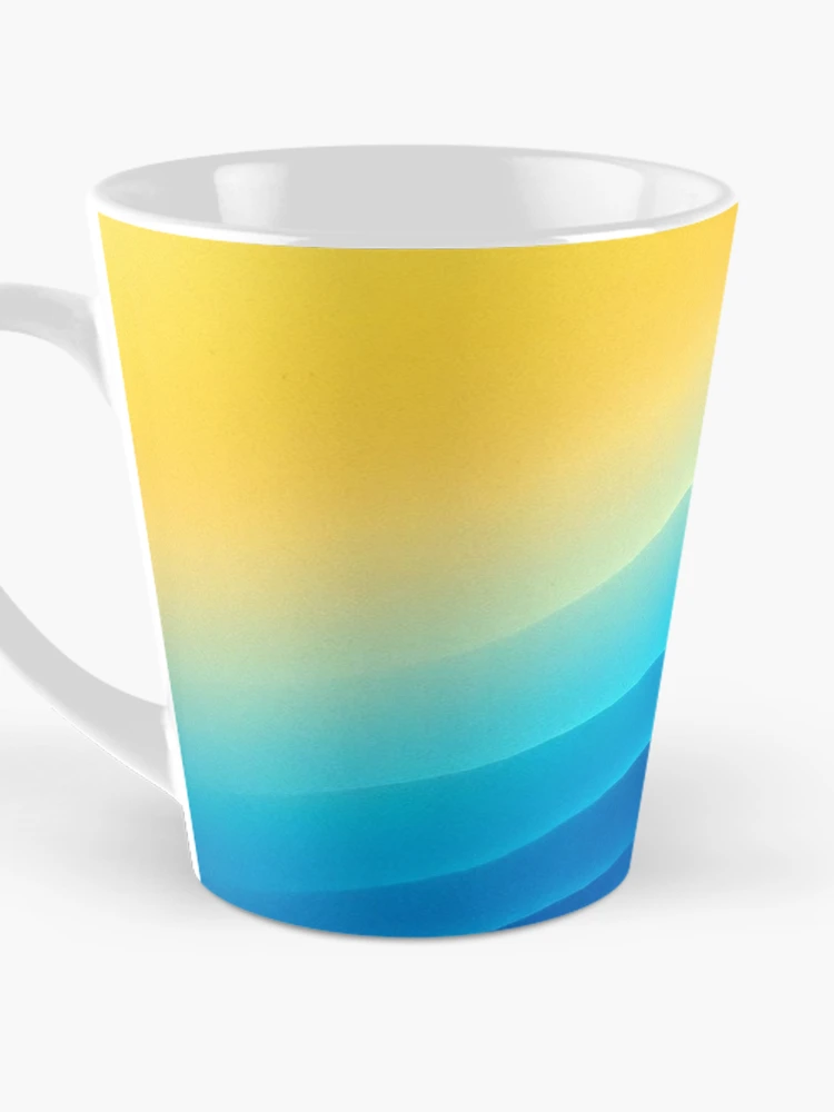 Thumbnail 3 of 4, Coffee Mug, Vertical Fade Color Pattern designed and sold by Rui Fernandes.