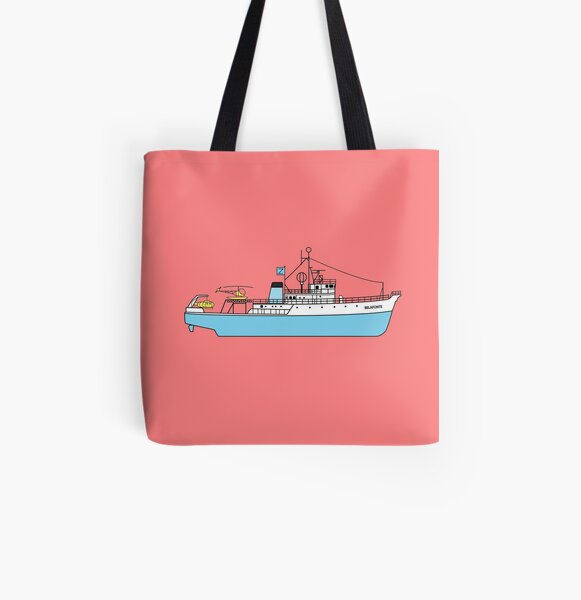 Life Aquatic by Steve Zissou - The Belafonte All Over Print Tote Bag