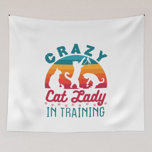 Item preview, Crazy Cat Lady in Training designed and sold by jaygo.