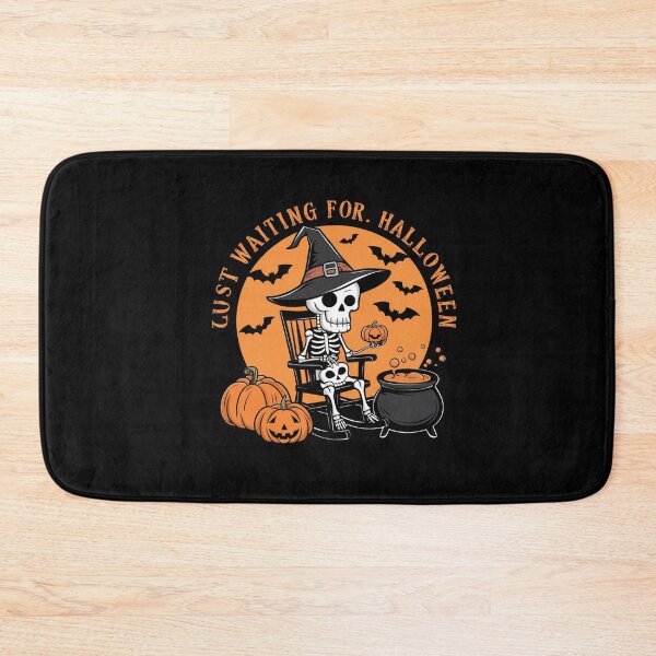Item preview, funny Skeleton Spooky Halloween pumpkin party horror lovers scary face designed and sold by BHMARTS.
