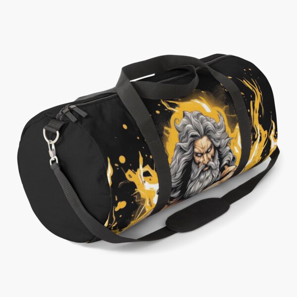Item preview, Greek God Zeus with Burning Flames - Powerful Divine Presence designed and sold by TurtleDojo.