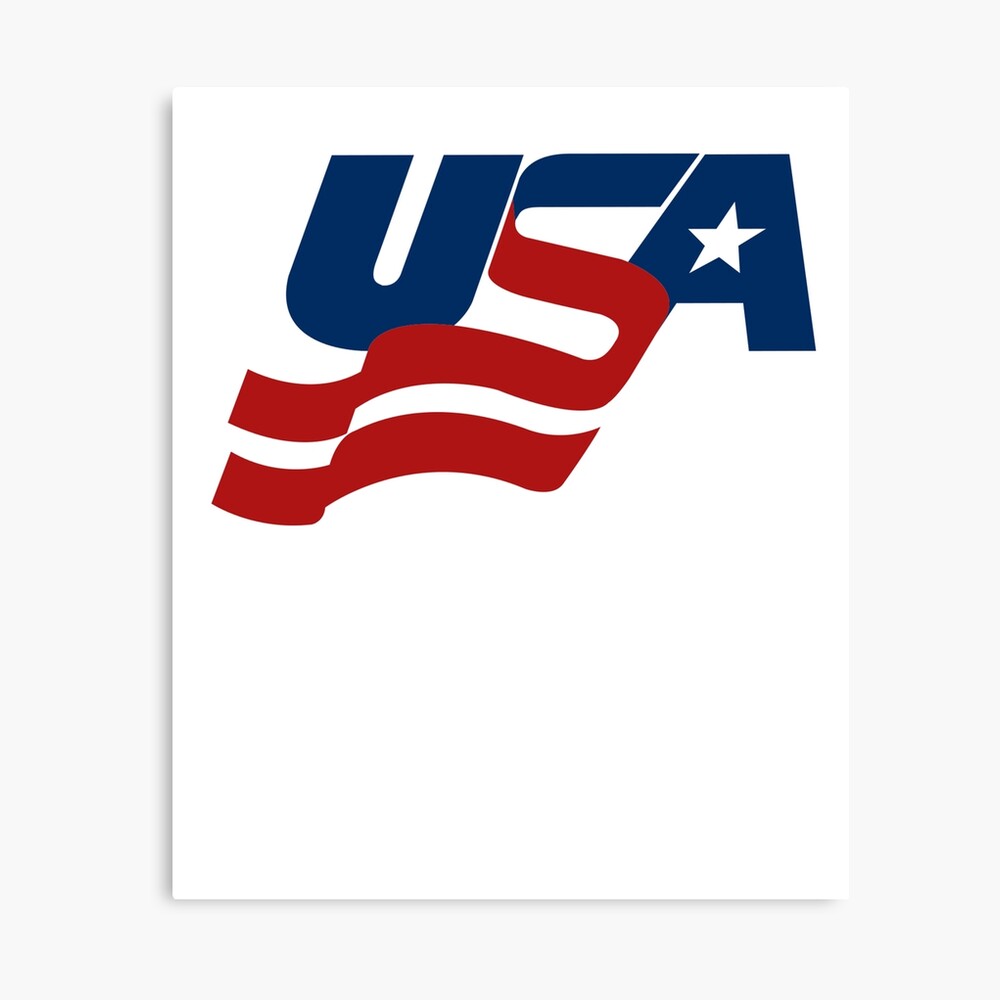 Usa Eishockey Logo Fitnessstudio Crossfit Fotodruck Von Pearlsrocker Redbubble