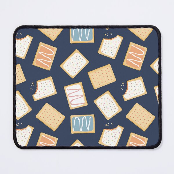 Item preview, toaster pastry - navy blue designed and sold by littlearrow.