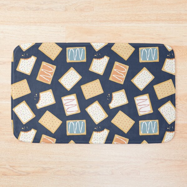 Item preview, toaster pastry - navy blue designed and sold by littlearrow.