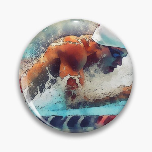 Item preview, Competitive Swimmer - Breaststroke designed and sold by Bright-Moonrise.