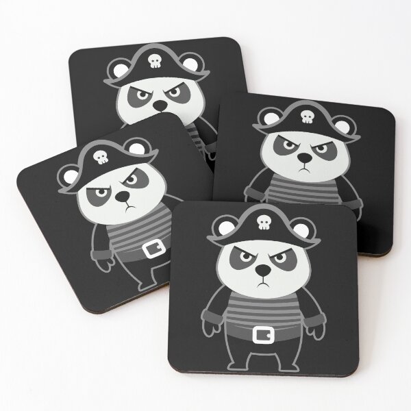 Item preview, Pirate Panda designed and sold by Sarcastic Panda.