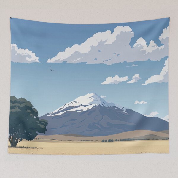 Item preview, Chilean landscape  | Anime style designed and sold by ComicsFactory.