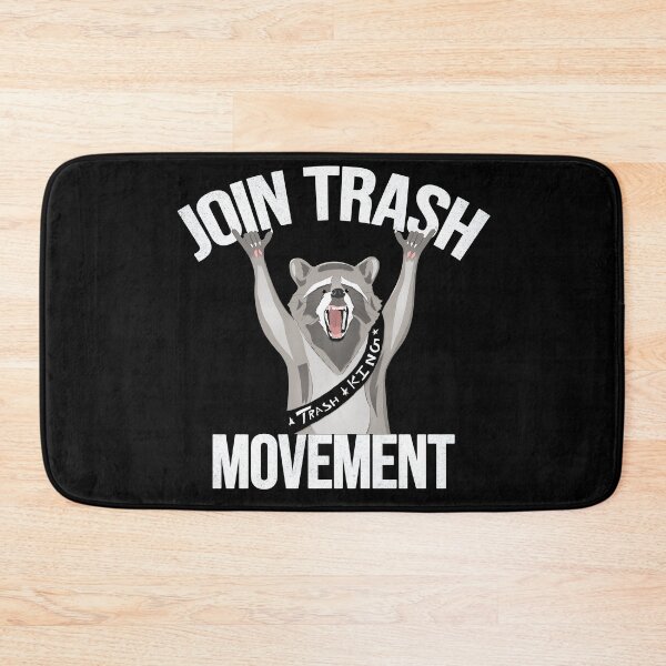 Item preview, JOIN TRASH MOVEMENT RACOON FUNNY  designed and sold by Imagification.