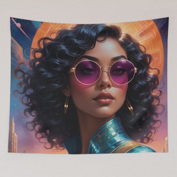 Item preview, Groovey Cosmo Chick designed and sold by Eranthe Bernardo.