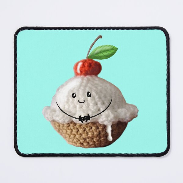 Item preview, Cute Crochet Ice Cream Sunday designed and sold by Strings & Wings.