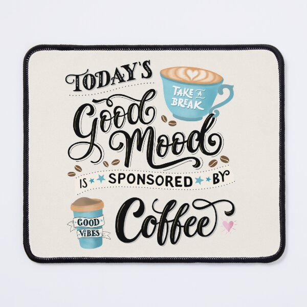 Item preview, Coffee Break Coffee Quote Good Mood Good Vibes by Coffee Barista designed and sold by Sandra Brezina.