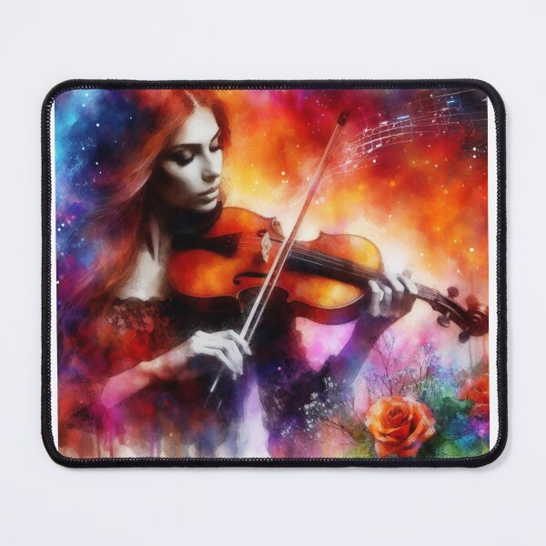 Item preview, Beautiful Woman Playing The Violin designed and sold by deniz kaya.