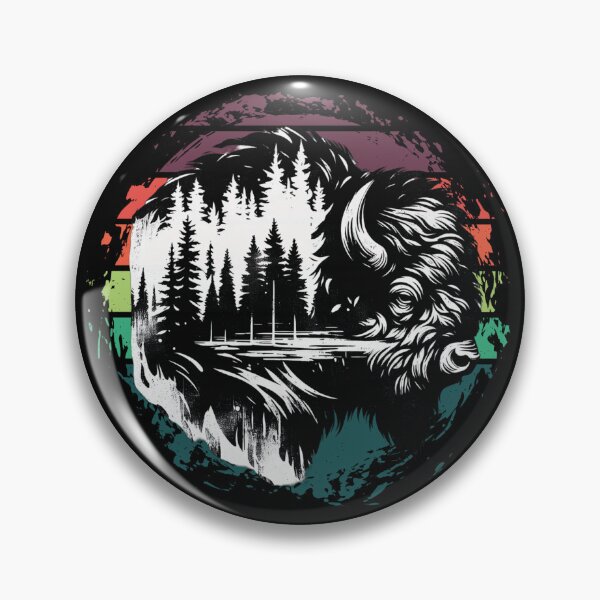 Item preview, American bison designed and sold by MagelliShop.