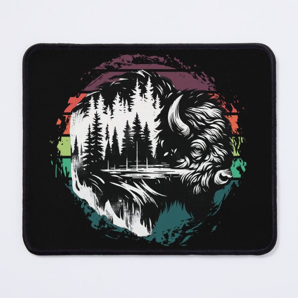 Item preview, American bison designed and sold by MagelliShop.