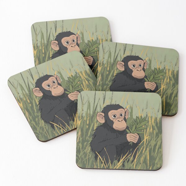 Item preview, Chimpanzee | Anime style designed and sold by ComicsFactory.