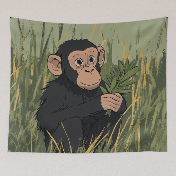 Item preview, Chimpanzee | Anime style designed and sold by ComicsFactory.