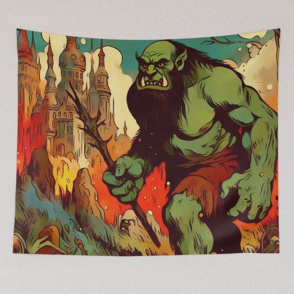 Item preview, Ogre's Lair designed and sold by RW Art Prints.