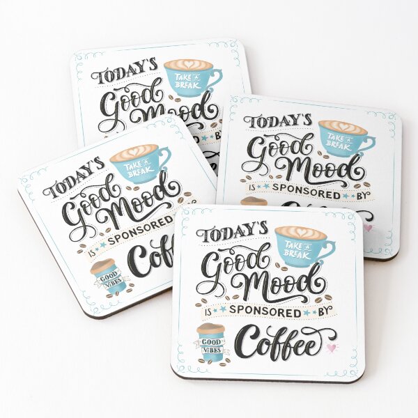 Item preview, Coffee Break Coffee Quote Good Mood Good Vibes by Coffee Barista designed and sold by Sandra Brezina.