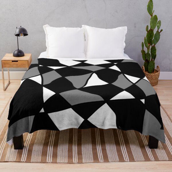 Item preview, Black, grey and white geometric puzzle designed and sold by Stefrait-7.
