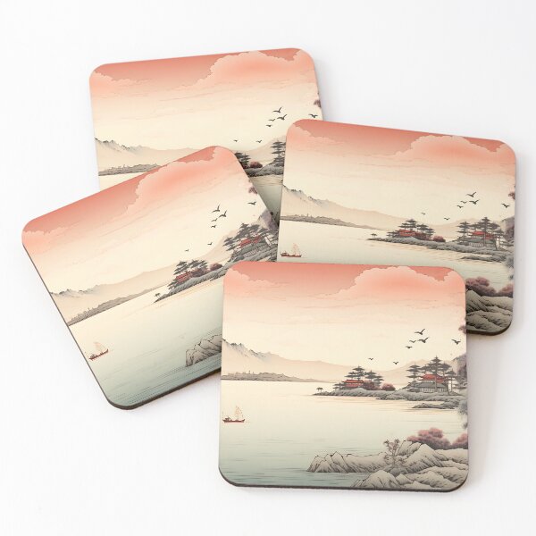 Item preview, Ukiyo-e - Shikoku Island designed and sold by KootenayDesigns.