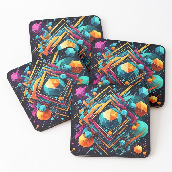 Item preview, Geometric Atoms designed and sold by 0penvimark.