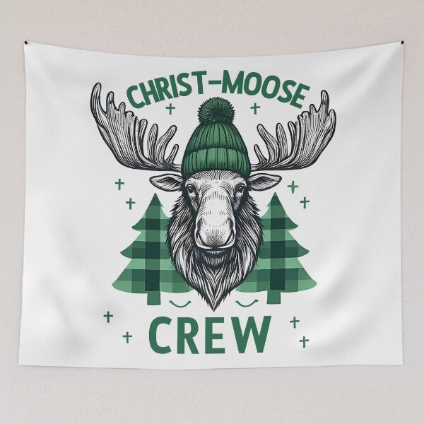Item preview, Christ-Moose Crew  designed and sold by HowToCanadian.