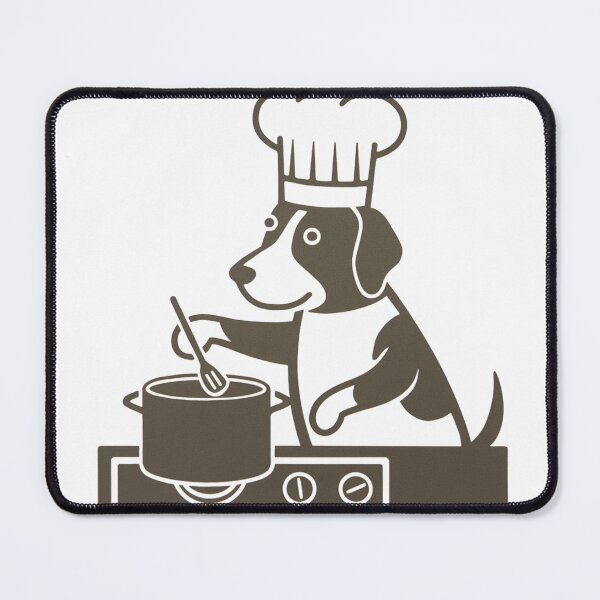 Item preview, Dog as chef designed and sold by KukerLukii.