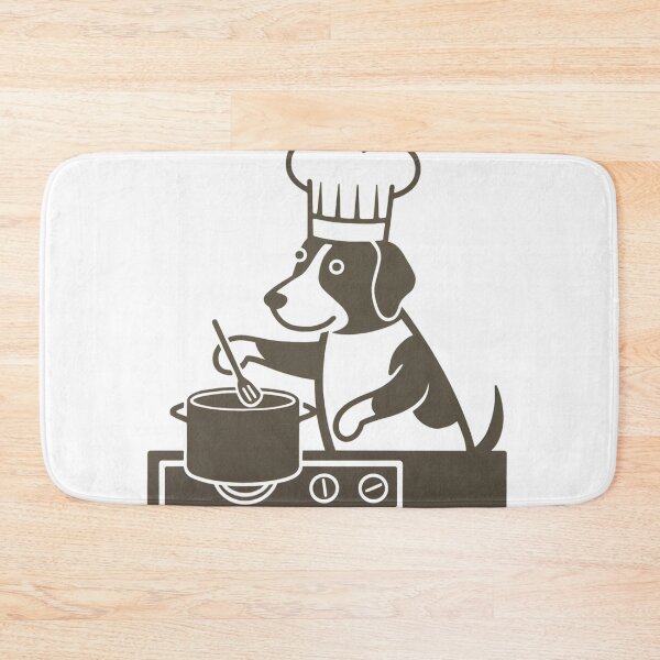 Item preview, Dog as chef designed and sold by KukerLukii.