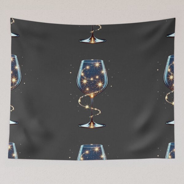Item preview, Starry Night Wine Toast designed and sold by WildVista.