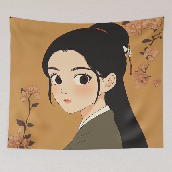 Item preview, Chinese woman, portrait | Anime style designed and sold by ComicsFactory.