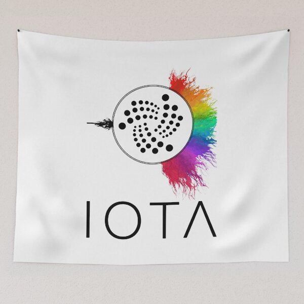 Item preview, IOTA Dark Side of The Moon Style designed and sold by CryptoCentauri.