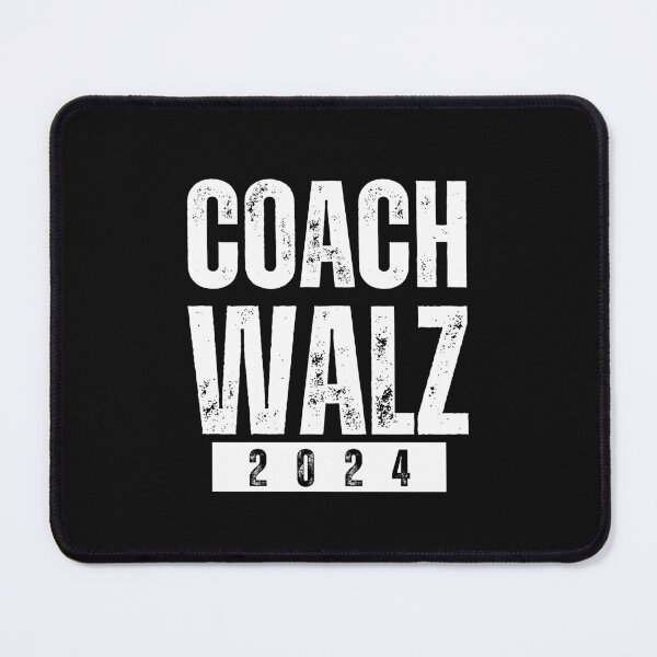 Item preview, Coach Walz 2024 Save Democracy Support Freedom Political Design designed and sold by EarthArtDesigns.