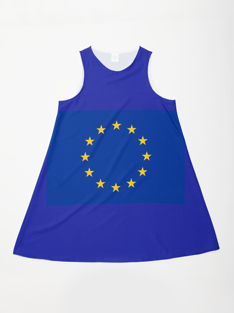 EU - European Union Flag" A-Line Dress for Sale by Martstore | Redbubble