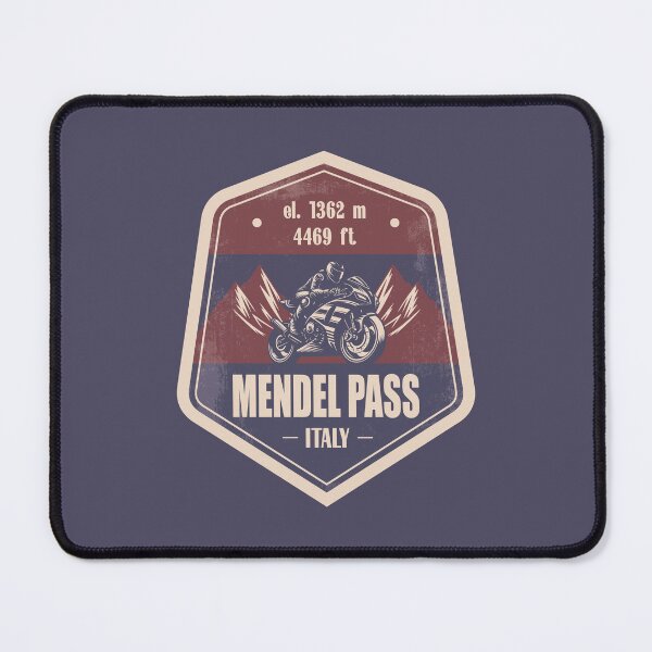 Item preview, Mendel Pass Italy Motorcycling Mountain Design designed and sold by CynthiaGraphics.