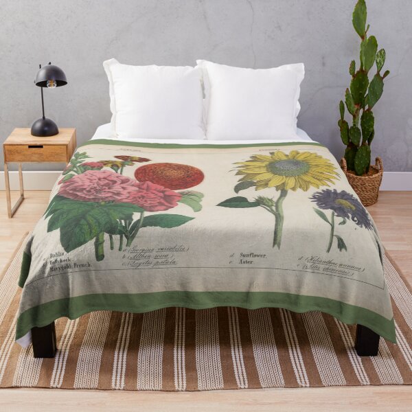 Item preview, Vintage Botanical Autumn Flowers designed and sold by newnouveau.