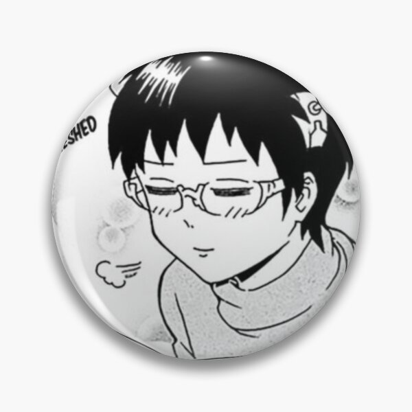Item preview, Saiki K in black and white designed and sold by JKK100.