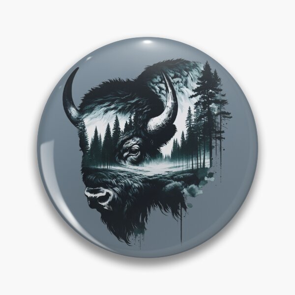 Item preview, American bison designed and sold by MagelliShop.
