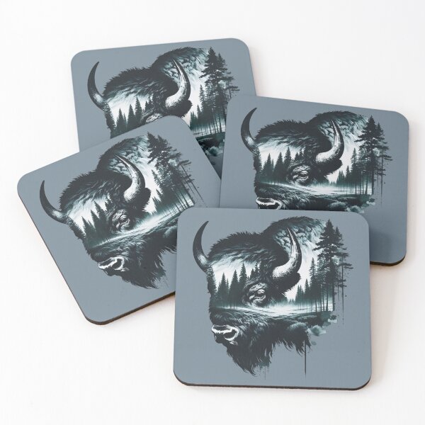 Item preview, American bison designed and sold by MagelliShop.